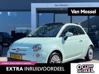 Fiat 500 1.2 Lounge | CABRIO | PARKEERSENSOREN | BLUETOOTH | CRUISE CONTROL | AIRCO |
