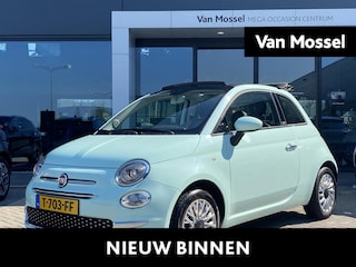 Fiat 500 1.2 Lounge | CABRIO | PARKEERSENSOREN | BLUETOOTH | CRUISE CONTROL | AIRCO |