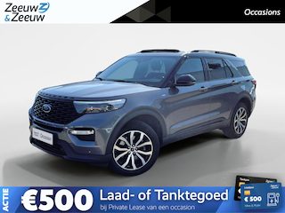 Ford Explorer 3.0 V6 EcoBoost PHEV ST-Line |7 persoons| Allweatherbanden| Apple Carplay/Android Auto|Rondomzicht camera| panorama-dak|12 Maanden Bovag garantie|
