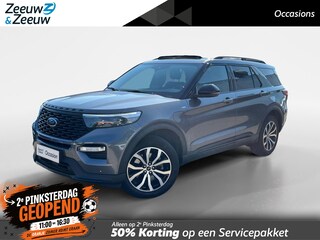 Ford Explorer 3.0 V6 EcoBoost PHEV ST-Line |7 persoons| Allweatherbanden| Apple Carplay/Android Auto|Rondomzicht camera| panorama-dak|12 Maanden Bovag garantie|