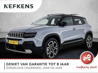 Jeep Avenger 1.2 e-Hybrid Summit 110pk Automaat | Schuif-/Kanteldak | Infotainment & Convenience pack | Winter-pack | Navigatie | Adaptieve Cruise Control | 18"LMV |