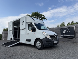 Renault Master | HORSETRUCK | THEAULT | STALLION 5XL | 2018 | HENGST | DUB CAB | MANUEL | 170PK | L3 | 5-SEAT | LUXE | BELGISCH KENTEKEN