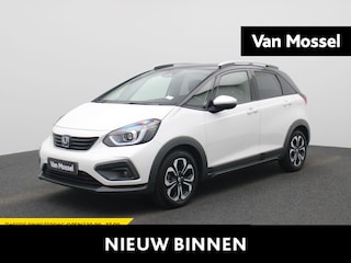Honda Jazz 1.5 e:HEV Executive AUTOMAAT | ADAPTIEVE CRUISE | NAVIGATIE | CAMERA | LMV | TREKHAAK | APPLE CARPLAY | CLIMA | STOELVERWARMING | 12 MAANDEN BOVAG GARANTIE |