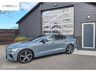 Volvo S60 2.0 B3 R-Design NL-Auto ! 1e Eigenaar ! BTW-Auto ! Full-Option ! Thunder Grey Met.