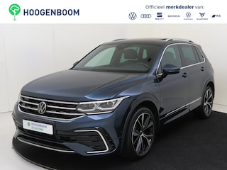 Volkswagen Tiguan 1.4 TSI eHybrid R-Line Business+ | Panoramadak | Trekhaak | Lederen bekleding met memory | Adaptieve demping | 360 camera | Keyless | Matrix LED |