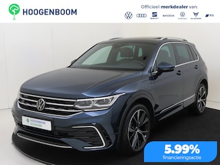 Volkswagen Tiguan 1.4 TSI eHybrid R-Line Business+ | Panoramadak | Trekhaak | Lederen bekleding met memory | Adaptieve demping | 360 camera | Keyless | Matrix LED |