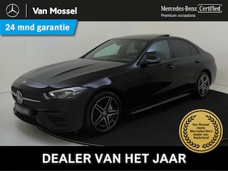Mercedes-Benz C-klasse 300 e AMG Line Panorama Dak / Memory / 360 Camera / Winterpakket / Nightpakket / Elektr. Trekhaak