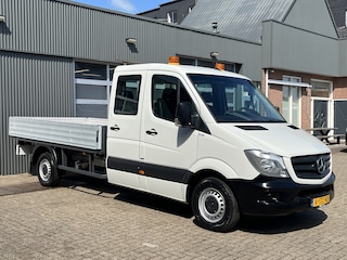Mercedes-Benz Sprinter 314 2.2 CDI 432 DC Airco Cruise controle Trekhaak 3500kg trekgewicht 6-Persoons open laadbak Pick-up Euro 6  P-up bakwagen