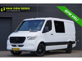 Mercedes-Benz Sprinter 319 3.0 V6 L2H1 DC-6P, 3.5T TREKHAAK, LED, ADAPT. CRUISE, MBUX 10'', CAMERA, NAVI, GEVEERDE STOEL, DUBBELE CABINE, DUBBEL CABINE