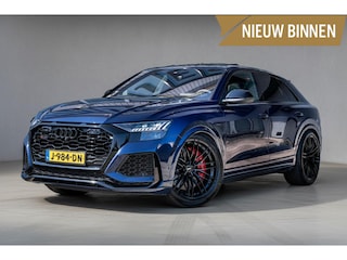 Audi Q8 4.0 TFSI Q8 600pk Ceramic|Milltek|B&O|Stoelkoeling|360°|Trekhaak|23''ABT|Navarrablau|HuD|Volledig-gedocumenteerd