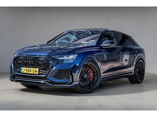 Audi Q8 4.0 TFSI Q8 600pk Ceramic|Milltek|B&O|Stoelkoeling|360°|Trekhaak|23''ABT|Navarrablau|HuD|Volledig-gedocumenteerd