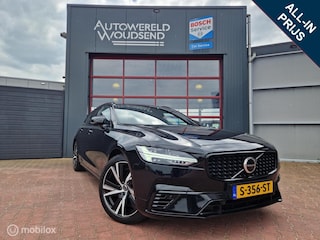 Volvo V90 2.0 T6 Plug-in hybrid AWD Ultimate Dark 12MND BOVAG GAR|NAVI|ACC|EL. TREKHAAK|CAMERA|LEDER|STUUR+STOELVERW