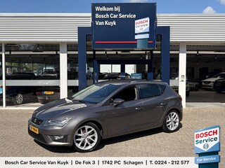 Seat Leon 1.4 EcoTSI FR / Automaat / 150 PK / Cruise-Control / Stoelverwarming / Climate-Control / Armsteun-Voor / Radio-Bluetooth / Navi / PDC / 18'' LMV / ENZ.