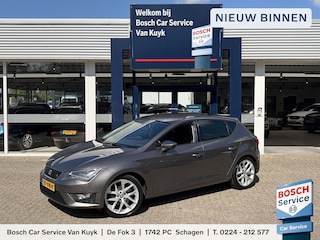 Seat Leon 1.4 EcoTSI FR / Automaat / 150 PK / Cruise-Control / Stoelverwarming / Climate-Control / Armsteun-Voor / Radio-Bluetooth / Navi / PDC / 18'' LMV / ENZ.
