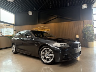 BMW 5-serie Touring 525d High Executive M- Style Automaat LMV Stoel verwarming Panorama Vol leder interieur Navigate