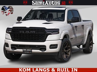 Dodge Ram LIMITED H.O 540PK 706Nm | Massage + Full Option | De Meest Luxe en Volle Pick-Up in zijn Klasse | Comfortabele Dubbele Cabine met Royale 5 Zitplaatsen | BPM vrij | Nu Leverbaar uit Voorraad | Voorraad Nr 2336 - 7700