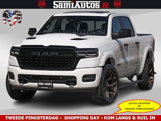 Dodge Ram LIMITED H.O 540PK 706Nm | Massage + Full Option | De Meest Luxe en Volle Pick-Up in zijn Klasse | Comfortabele Dubbele Cabine met Royale 5 Zitplaatsen | BPM vrij | Nu Leverbaar uit Voorraad | Voorraad Nr 2336 - 7700