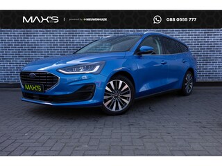 Ford Focus Wagon 1.0 EcoBoost Hybrid Titanium X | Cruise Control Adaptief | Stoelverwarming | Achteruitrijcamera | Bang Olufsen Audio | LED Koplampen | Navigatie | Apple Carplay | Android Auto | Parkeersensoren