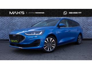 Ford Focus Wagon 1.0 EcoBoost Hybrid Titanium X | Cruise Control Adaptief | Stoelverwarming | Achteruitrijcamera | Bang Olufsen Audio | LED Koplampen | Navigatie | Apple Carplay | Android Auto | Parkeersensoren