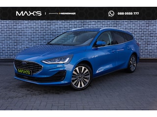 Ford Focus Wagon 1.0 EcoBoost Hybrid Titanium X | Cruise Control Adaptief | Stoelverwarming | Achteruitrijcamera | Bang Olufsen Audio | LED Koplampen | Navigatie | Apple Carplay | Android Auto | Parkeersensoren