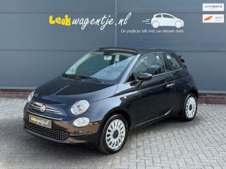 Fiat 500 1.2 Lounge Cabrio Automaat *cruise *airco *p-sens