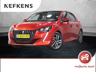 Peugeot 208 1.2 100PK Blue Lease Allure | 1ste eigenaar | AppleCarplay/AndroidAuto | Glazendak | Parkeersensoren | FULL LED | Navigatie | Lederen Stuurwiel | Climate Control | Cruise Control | 16" LMV | Isofix | Privacy Glass |