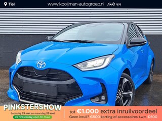Toyota Yaris 1.5 Hybrid 130 Launch Edition Toyota Yaris Hybrid 130 Launch Edition vol luxe! Dodehoek detectie, stoel- & stuurverwarming, navigatie, Apple CarPlay/Android Auto, automaat!