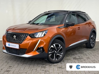 Peugeot 2008 1.2 PureTech GT-Line Airco | All-season Banden | Camera | Cruise Adaptief | Elektrische Stoel | Keyless | LED | Leder | Navi | Pano | PDC V&A |