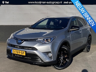 Toyota RAV4 2.5 Hybrid Black Edition Parkeersensoren v&a, achteruitrij camera, elektr. achterklep, keyless, adaptieve cruise control, automaat!