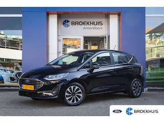 Ford Fiesta 1.0 EcoBoost Hybrid Titanium | Apple Carplay/Android Auto | Stoel/Stuur/Vooruit Verwarming | Cruise Control | Keyless Entrey | Parkeersensor achter | Apple Carplay/Android Auto|telefoonintegratie premium | Cruise control | Elektrische ramen achter