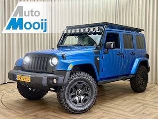 Jeep Wrangler Unlimited 4WD 3.6 V6 / 285 PK / CUSTOMIZED / Automatic / FULL LED / Lift Kit / Roof Rack / Front Runner OFF ROAD Pakket