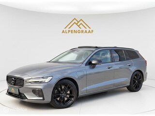 Volvo V60 2.0 T6 Twin Engine AWD R-Design|Panoramadak|Trekhaak|Camera|Led|BLIS|Navi|Keyless-Go|