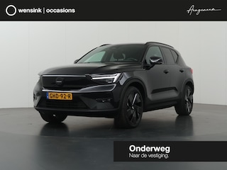 Volvo EX40 Single Motor Extended Range Plus Black Ed. 82 kWh | SOH 97% | Sportstoelen | BlackPack | Navigatie | Apple CarPlay/Android Auto | 360 Camera | Adaptieve Cruise Control | Ele. kofferdeksel | Harman/Kardon Audio |