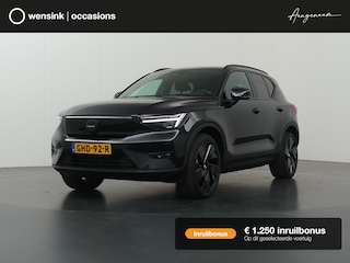Volvo EX40 Single Motor Extended Range Plus Black Ed. 82 kWh | SOH 97% | Sportstoelen | BlackPack | Navigatie | Apple CarPlay/Android Auto | 360 Camera | Adaptieve Cruise Control | Ele. kofferdeksel | Harman/Kardon Audio |