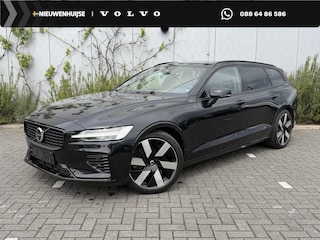 Volvo V60 2.0 T6 Plug-in hybrid AWD Plus Dark | Long Range PHEV | 360 Graden Camera | Sportstoelen | Lichtmetalen Velgen 19 inch | Stoelverwarming | Keyless Entry | Elektrisch Verstelbare Voorstoelen | Elektrische Achterklep | Navigatie | Apple Carplay | Android Auto