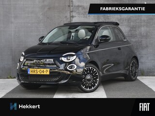Fiat 500 La Prima 42 kWh 118pk Automaat ADAPT. CC | 17''LM | PDC + CAM. | DODE HOEK | LEDER | APPLE-CARPLAY