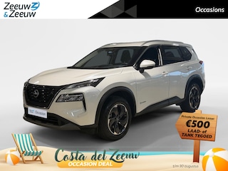 Nissan X-Trail 1.5 e-4orce N-Connecta 4WD 7p. 214PK AUTOMAAT | 7-zits | Navigatie | Adaptive Cruise Control | Climate Control | Apple Carplay & Android Auto | Stuurverwarming | Stoelverwarming (voor+achter) | Elektrische achterklep |  Zeeuw & Zeeuw DEAL!