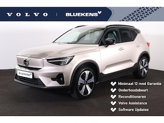 Volvo XC40 Recharge Ultimate 70 kWh - Panorama/schuifdak - IntelliSafe Assist & Surround - 360º Camera - Harman Kardon audio - Adaptieve LED koplampen - Verwarmde voorstoelen & stuur - Parkeersensoren voor & achter - Elektr. bedienb. voorstoelen met geheugen links - Draadloze tel. lader - Extra getint glas - Inklapbare trekhaak - 19' LMV