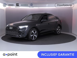 Audi Q5 55 TFSI e S edition Competition 367pk | Panoramadak | Verlengde garantie | Navigatie | Parkeersensoren (Park assist) | Rondomzicht camera | Lederen bekleding | S-Line |