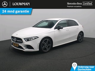 Mercedes-Benz A-klasse 180 Business Solution AMG AMG Line | Night Pakket | Sfeerverlichting | Ledkoplampen | Parkeerpakket met achteruitrijcamera. Inclusief 24 maanden Mercedes-Benz Certified garantie voor Europa.