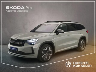 Skoda Kodiaq Sportline Business 1.5 TSI PHEV 204pk DSG Automaat Trekhaak, Panoramadak, Adaptive cruise control, Achteruitrijcamera, LED matrix koplampen