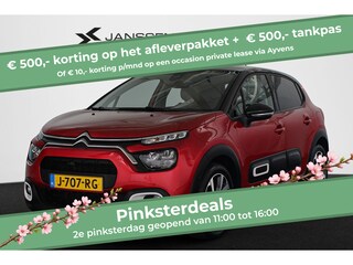 Citroën C3 1.2 PureTech Shine Automaat Achteruitrijcamera Navigatie Parkeersensoren Voor en Achter