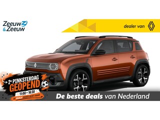 Renault 4 Techno comfort range | Profiteer nu van €4.600,- Zeeuw & Zeeuw voorraadkorting | NU met GRATIS 5 jaar fabrieksgarantie | 409KM Actieradius | Pack winter | Pack Driving & Safety