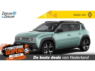 Renault 4 Techno comfort range | Profiteer nu van €4.500,- Zeeuw & Zeeuw voorraadkorting | NU met GRATIS 5 jaar fabrieksgarantie | 409KM Actieradius | Pack Winter |