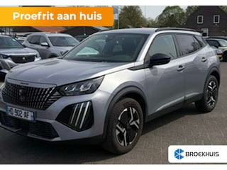 Peugeot 2008 1.2 Hybrid 136 Allure Camera | Parkeersensoren | 17" Lichtmetaal | Digitaal Dashboard | Adaptieve Cruise | Navigatie | Achteruitrijcamera | Airco (automatisch) | Cruise control adaptief met Stop&Go en stuurhulp