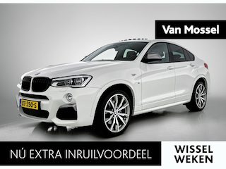 BMW X4 M40i High Executive | 360 PK | SCHUIFDAK | LEDER | HARMAN-KARDON AUDIO | ELEKTRISCHE BESTUURDERSSTOEL MET GEHEUGEN | ADAPTIVE CRUISE CONTROL | NAVIGATIE | ACHTERUITRIJCAMERA | ELEKTRISCHE ACHTERKLEP | WEGKLAPBARE TREKHAAK |