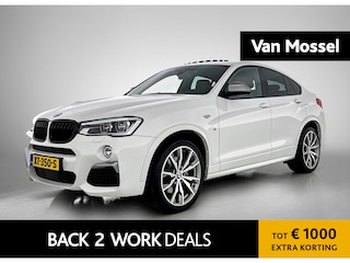 BMW X4 M40i High Executive | 360 PK | SCHUIFDAK | LEDER | HARMAN-KARDON AUDIO | ELEKTRISCHE BESTUURDERSSTOEL MET GEHEUGEN | ADAPTIVE CRUISE CONTROL | NAVIGATIE | ACHTERUITRIJCAMERA | ELEKTRISCHE ACHTERKLEP | WEGKLAPBARE TREKHAAK |