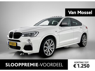 BMW X4 M40i High Executive | 360 PK | SCHUIFDAK | LEDER | HARMAN-KARDON AUDIO | ELEKTRISCHE BESTUURDERSSTOEL MET GEHEUGEN | ADAPTIVE CRUISE CONTROL | NAVIGATIE | ACHTERUITRIJCAMERA | ELEKTRISCHE ACHTERKLEP | WEGKLAPBARE TREKHAAK |