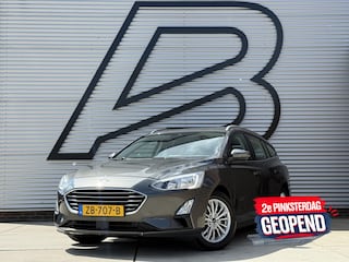 Ford Focus Wagon 1.0 EcoBoost Titanium Business 1e Eigenaar|Navi|Clima|Cruise|Carplay|PDC V+A|Goed onderhouden|N.A.P|APK tot 04-2027