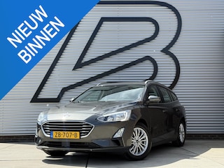 Ford Focus Wagon 1.0 EcoBoost Titanium Business 1e Eigenaar|Navi|Clima|Cruise|Carplay|PDC V+A|Goed onderhouden|N.A.P|APK tot 04-2027